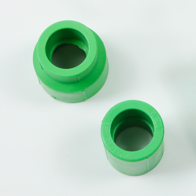 PPR nuevo material de producción igual diámetro reduciendo tubería de suministro de agua directa plomería accesorios de fusión en caliente conector 4 puntos 6 puntos 1 pulgada al por mayor