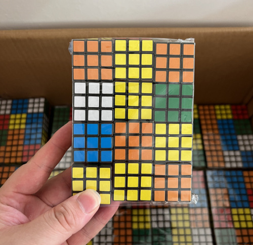 3cm three-level mini Rubik's Cube Toy Rubik's Cube Smooth Beginner's Introductory Intellectual Party Toy Floor Push Small Gift