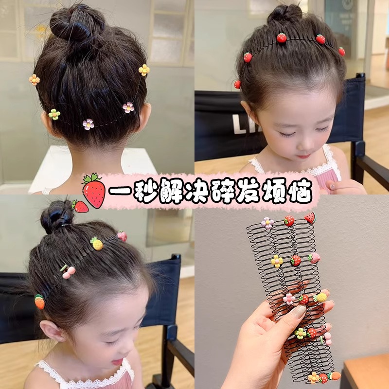 Peinado de niños pinzas de cabello para mujeres 2025 nuevo tipo de cabeza trasera máquina de cabello de tracción de peine de cabello enchufe de peinado adornamiento pinzas de cabello