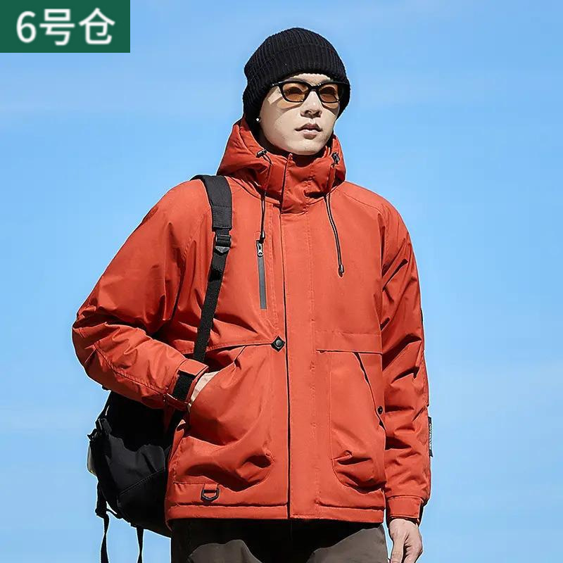冬季情侣款保暖外套男士运动户外防水棉衣男|undefined