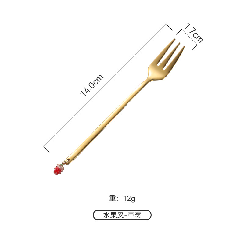 딸기 포크
