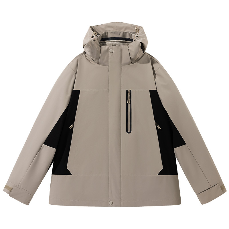 Wang Erbo, el mismo estilo, chaqueta tres en uno Yaya, 25 nuevos trajes de trabajo, ropa de Parker de tres pruebas, abrigo grueso y cálido