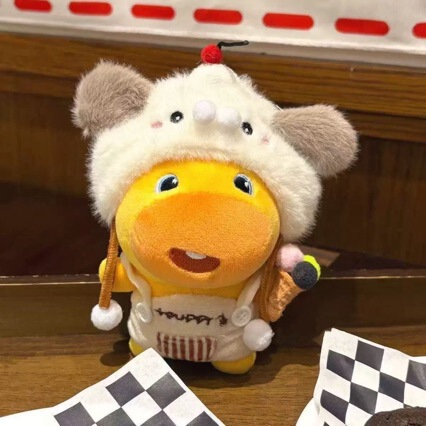 Capybara Lulu Plush Toy Outfit Collection Doll Clothes 10cm Universal Cotton Doll Starfish Body Doll Self-Mocking Bear Costume Change