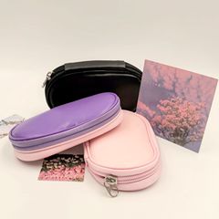 小さなジッパーバッグマルチカラーミニ化粧ブラシバッグメーカー直接供給軽量ポータブルブラシ収納袋外出用