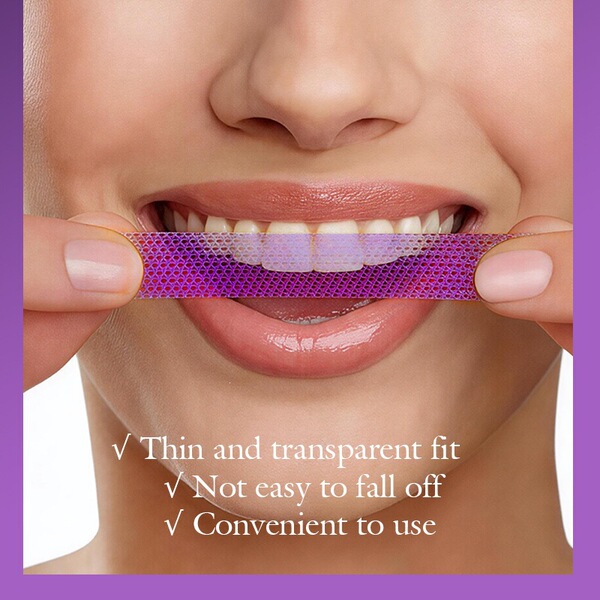 Cross-border foreign trade KORMESIC purple tooth whitening strips…
