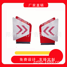 中石化加油站新款出入口指示灯箱进出口指示牌厂家直销中石油灯箱
