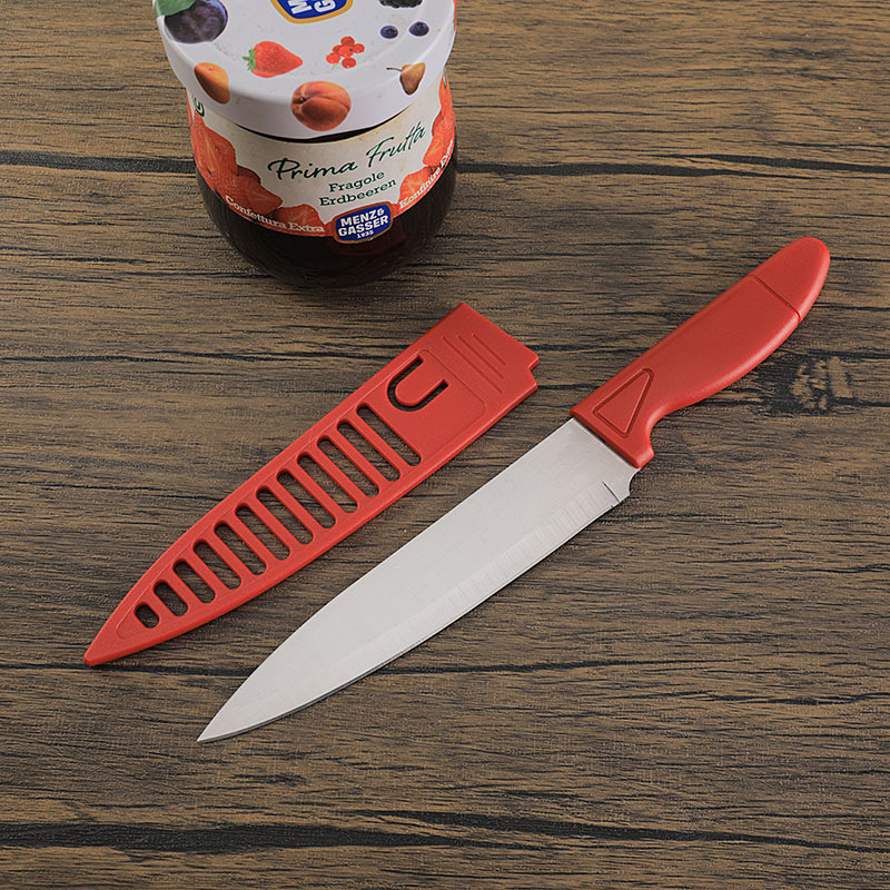 Eryuan tienda cuchillo de fruta conjunto rojo cuchillo de acero inoxidable con conjunto Pelar cuchillo puesto de correr ríos y lagos regalo cuchillo de corte de fruta