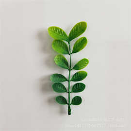 仿真植物仿真花塑料水草配件壁挂藤条装饰小草圣诞圈装饰PE塑料草