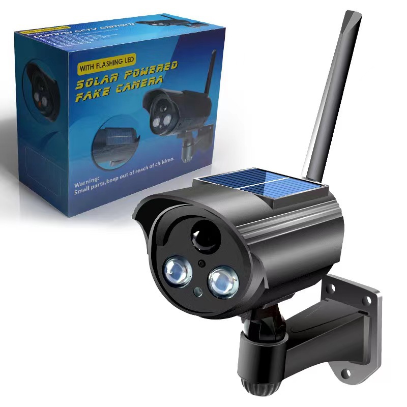 太阳能 仿真监控 感应旋转 摄像头 假监控