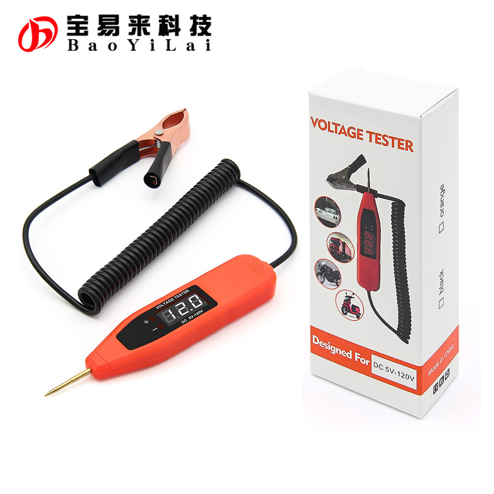 car Electric Voltage Tester Pen 汽车电压电路测试笔 线路通断