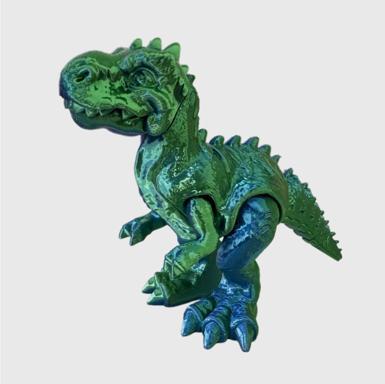 跨境热卖3D打印剑龙关节可活动侏罗纪恐龙模型霸王龙玩具摆件礼物|undefined