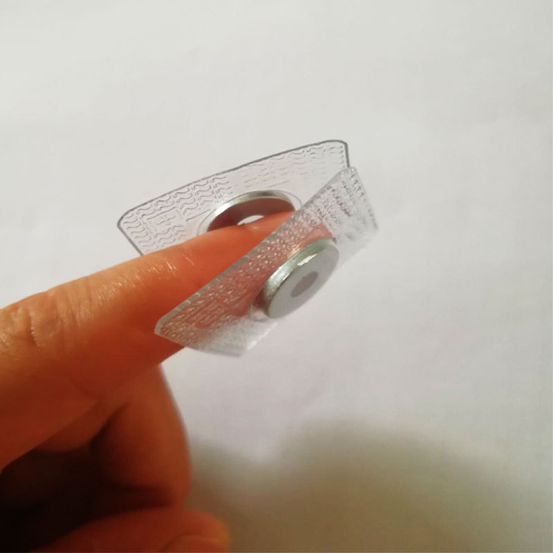 厂家热销钕铁硼强磁包胶对吸磁铁PVC压膜磁铁扣