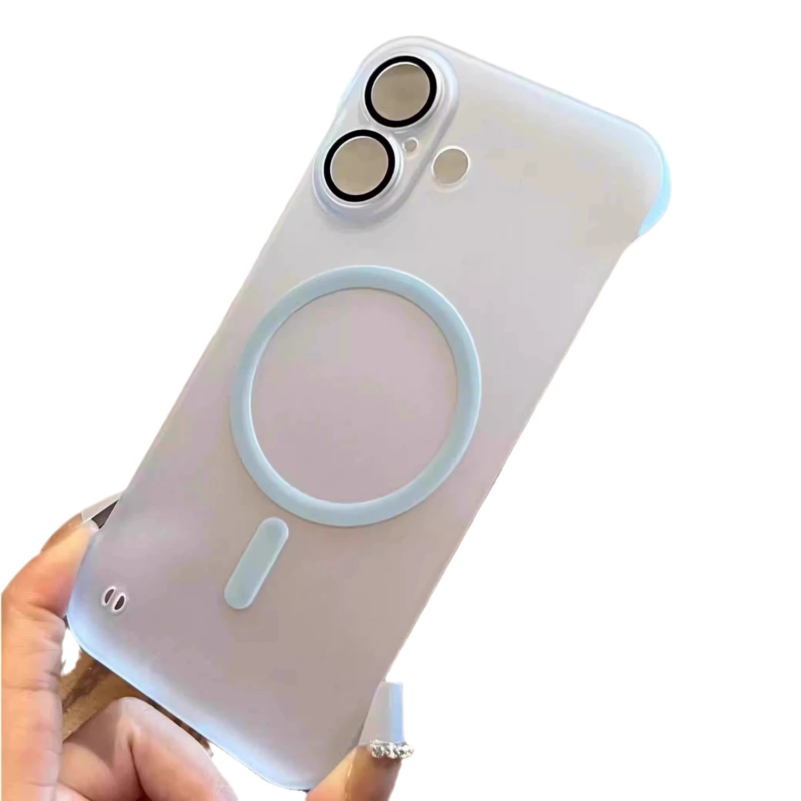 Яблоко, iPhone16, ультра-тонкий совместимый iPhone16 Pro, чехол для телефона, матовый объектив, 13