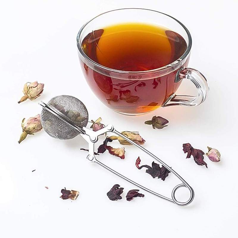 ステンレス鋼線柄茶球茶漏泡茶器茶器部品茶葉フィルター粉撒き器台所ガジェット|undefined