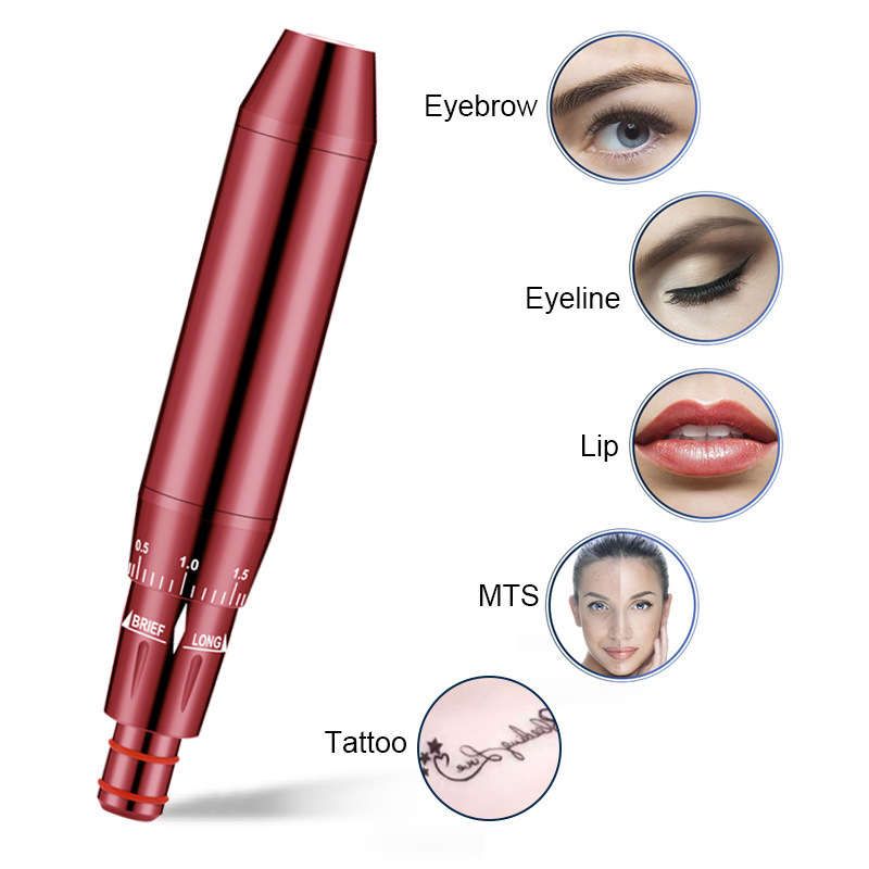 Herramientas de bordado de cejas transfronterizas, un conjunto completo de herramientas de bordado de cejas, un conjunto completo de accesorios de aguja, herramientas de consumo al por mayor.