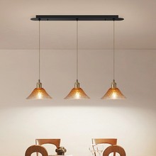 法式中古风茶室灯复古餐厅吊灯古典餐桌灯氛围感书房灯卧室床头灯