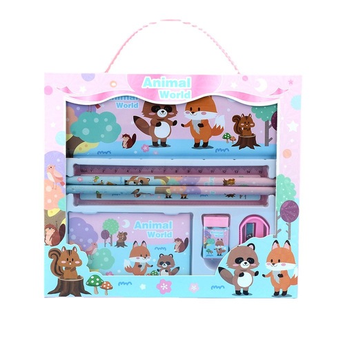 Astronaut Creative Stationery Set Gift Box for Children's Day, Kindergarten Graduation Gift, Primary School Learning Supplies