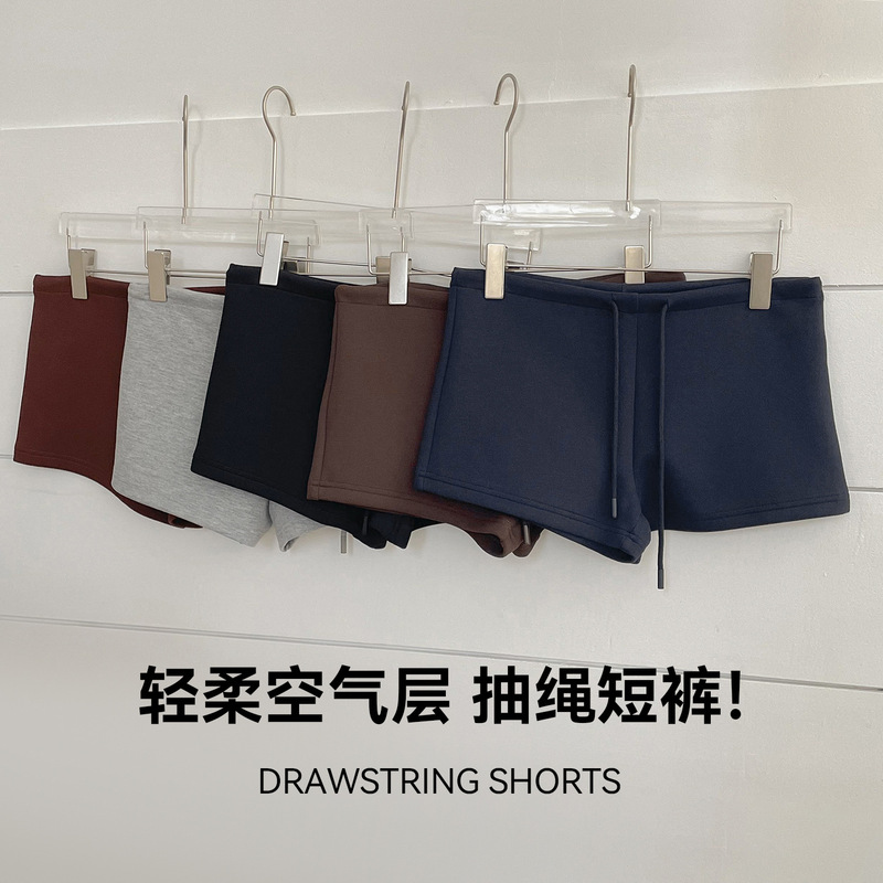 Air Layer Shorts for Women 2026 Spring/Summer New Style Spicy Low-Waist Hot Pants Breathable Slimming Casual Shorts