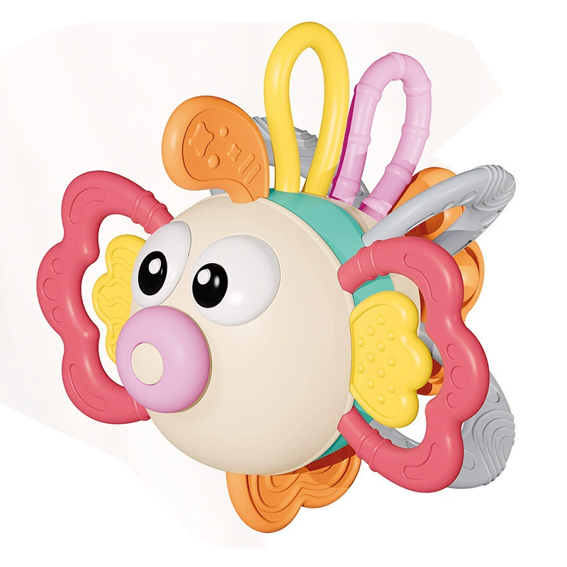 (Cross-border trading), children's appeases grabber, teether for correct bite, toy for training, lion