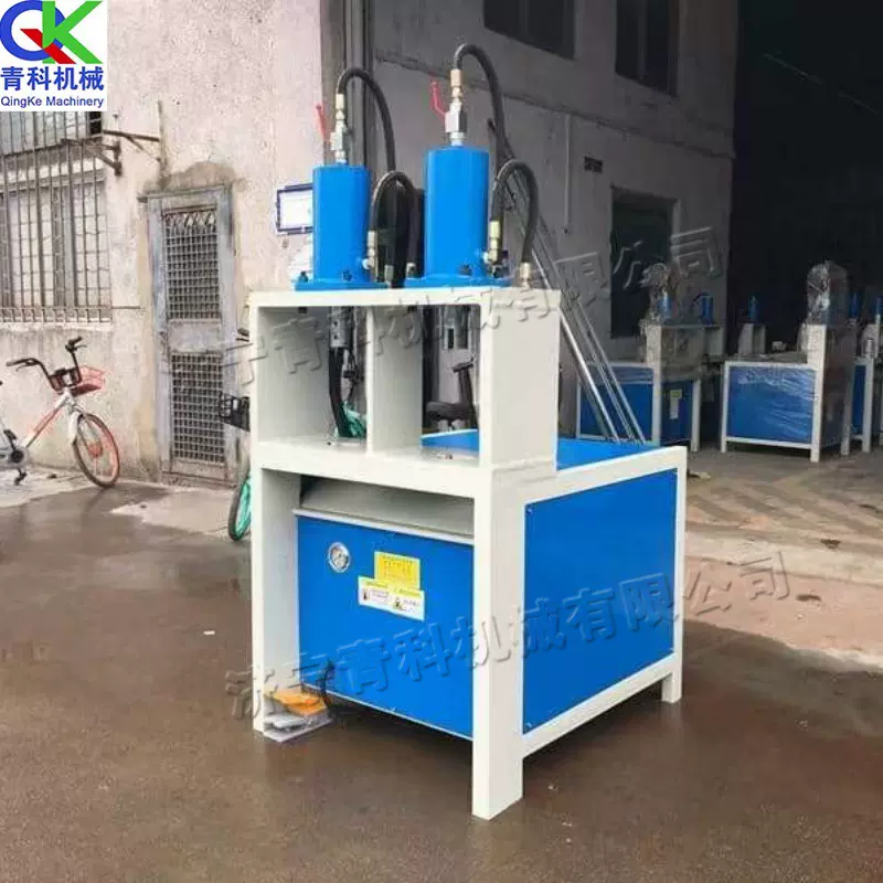 双工位金属冲孔设备 液压式数控钻孔冲孔机 全自动数控倒角设备