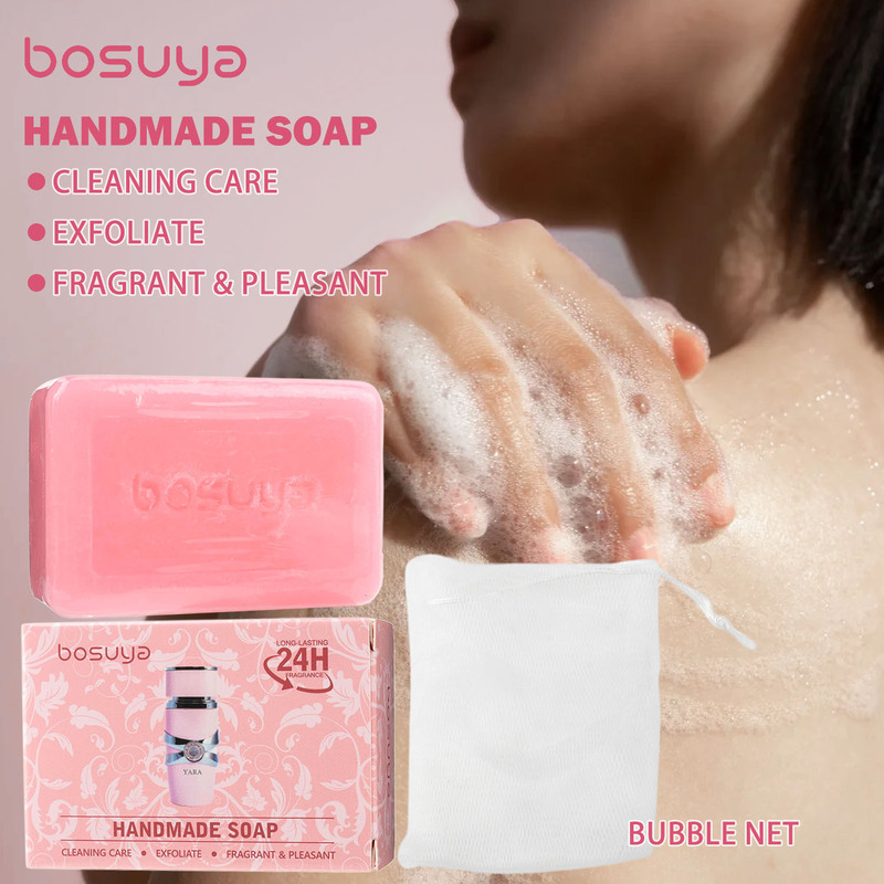 [Exclusively for Foreign Trade] Bosuya Soap, Cleansing, Oil-Controlling, Long-Lasting Fragrance, Multi-Purpose Soap, Cross-Border Hot-Selling Wholesale