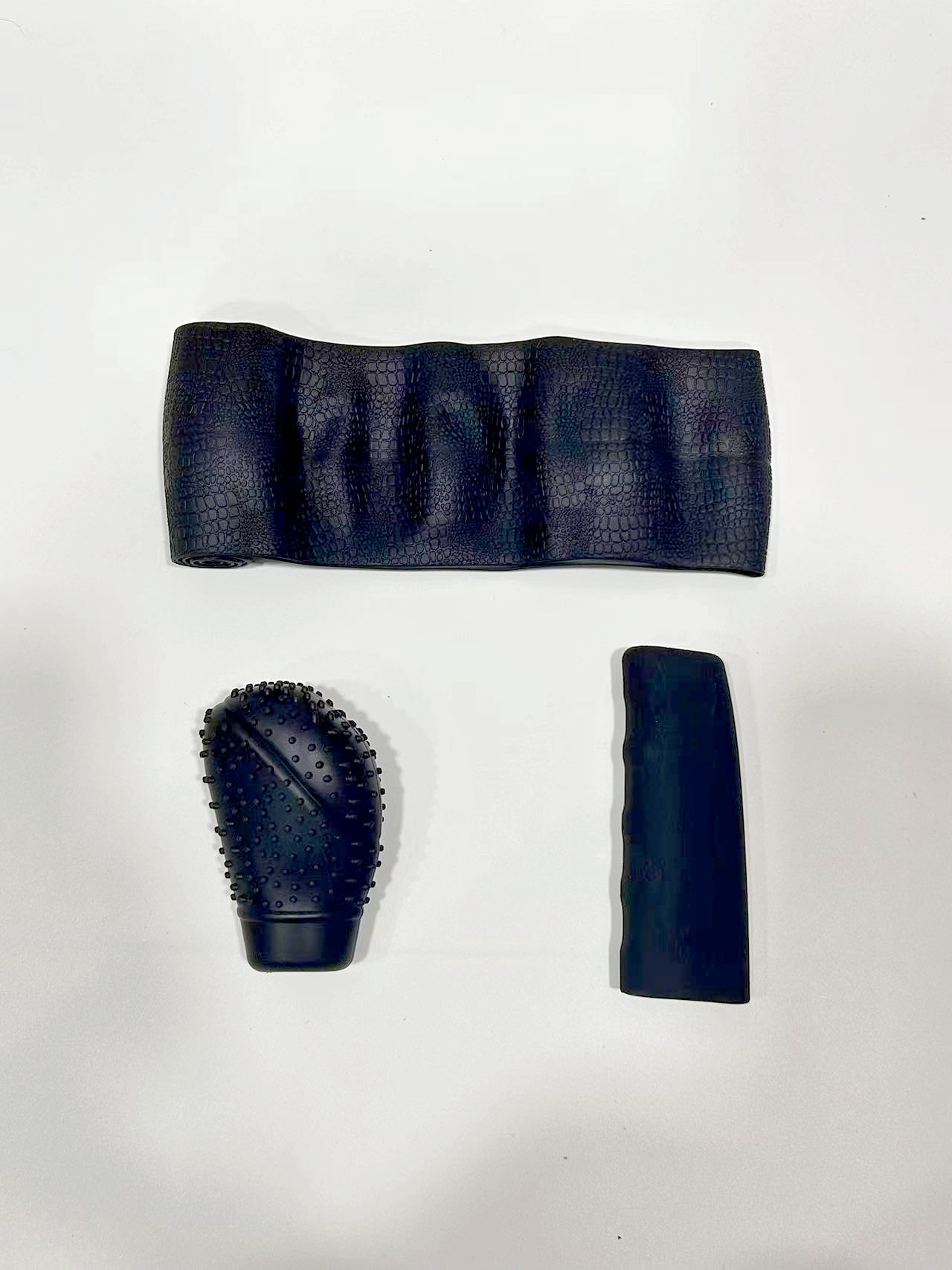 Auto cocodrilo volante cubierta de freno de mano cubierta de palanca de engranaje cubierta de silicona de tres piezas cubierta interior de silicona antideslizante universal