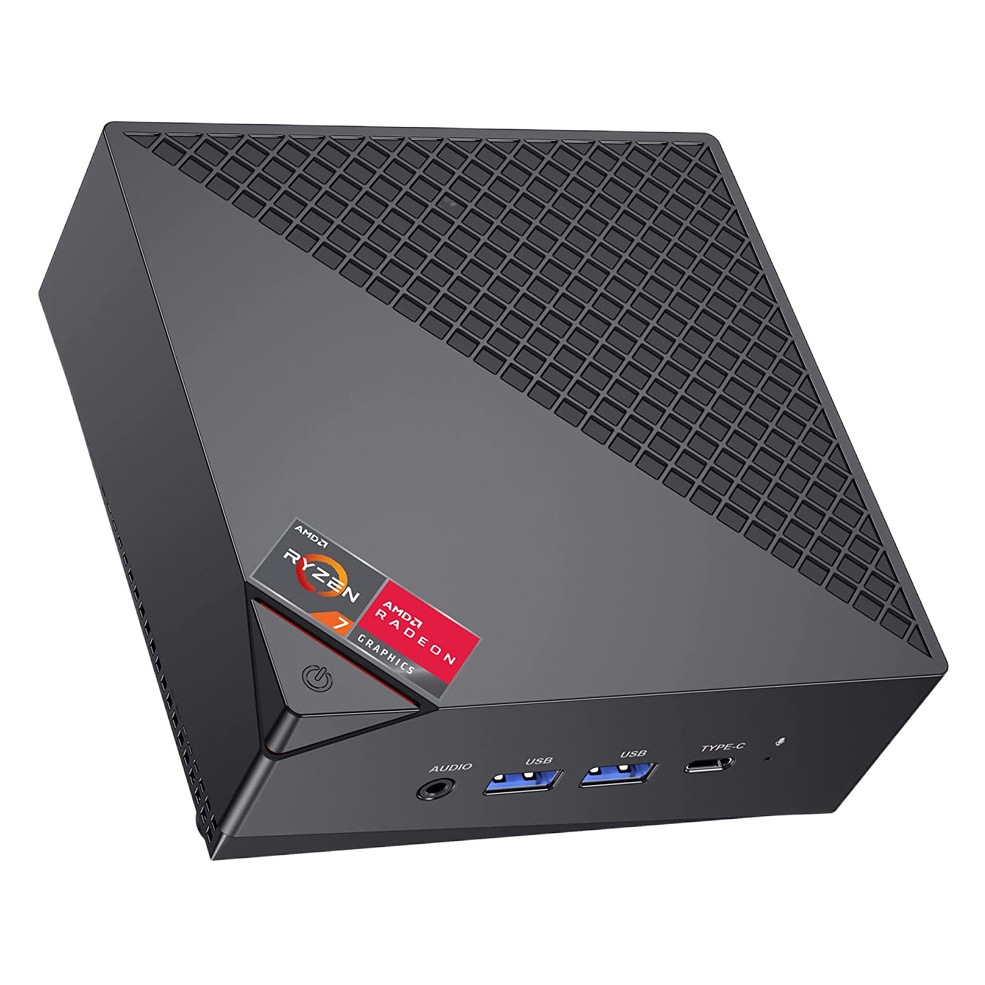 4500U mini ordenador host de doble puerto de red 4K de alto rendimiento Ruilong Oficina Juego hogar pequeño mini pc