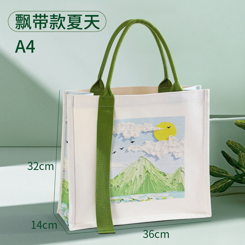 礼品袋结婚红色伴手礼手提袋高级感喜糖袋大容量托特包外出帆布袋|undefined