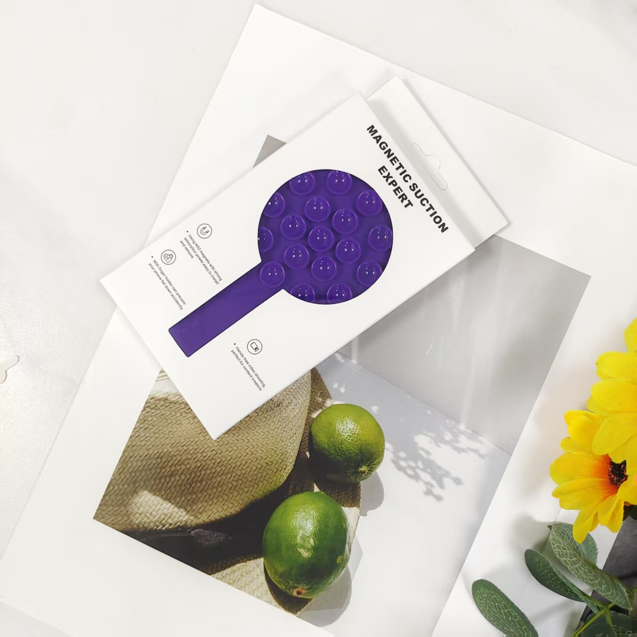 연한 보라색 [자기 스타일] 상자 포장