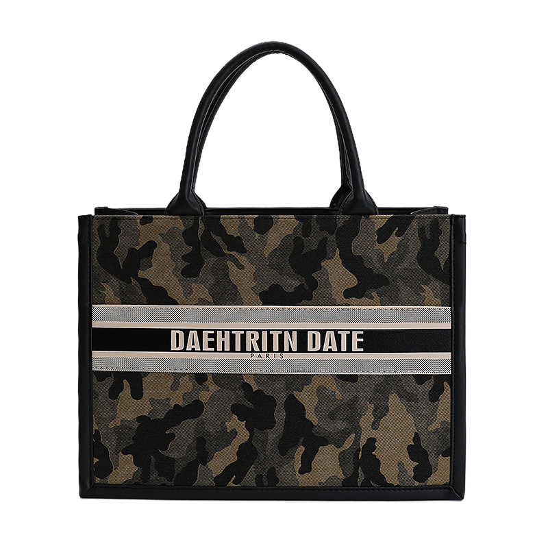 Bolso de mujer nicho coreano diseño de bolso de color camuflagado transfronterizo nueva textura de alta calidad lujosa bolsa de viaje