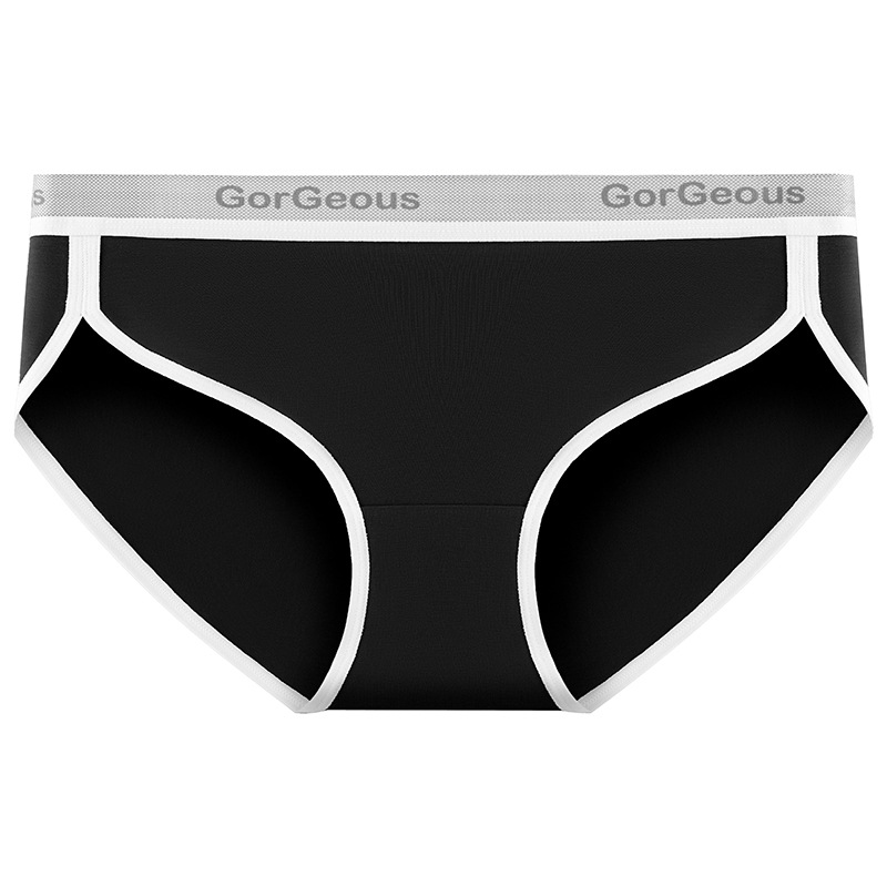 60 ropa interior modal para mujer, sin costuras, triángulo deportivo de cintura media, transpirable, niña 2024, nuevo estilo, refrescante