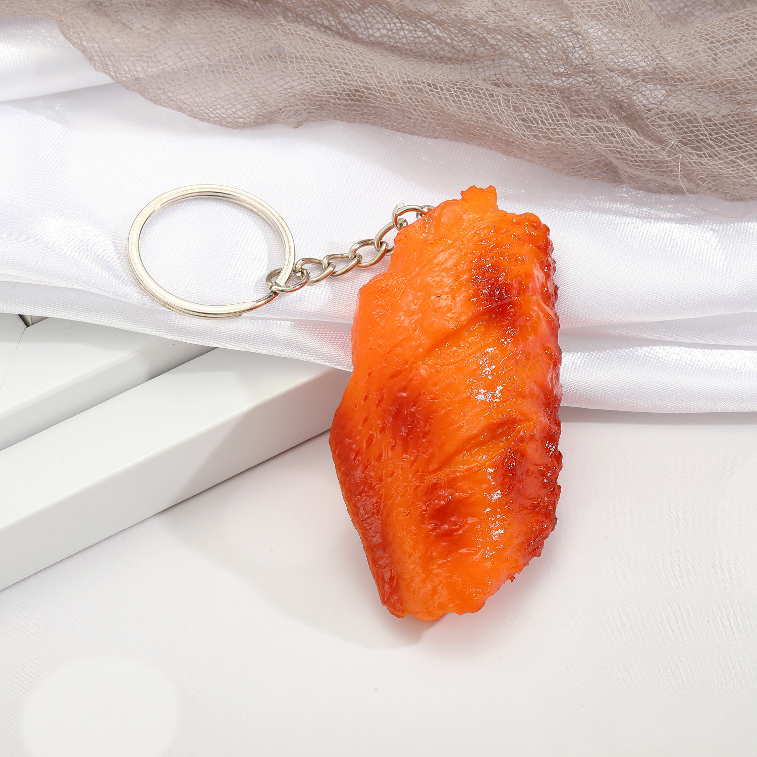 Chicken Wings, Chicken Pattern Wholesale Crispy Chicken Wings Legs Pendant Keychain Nihaojewelry