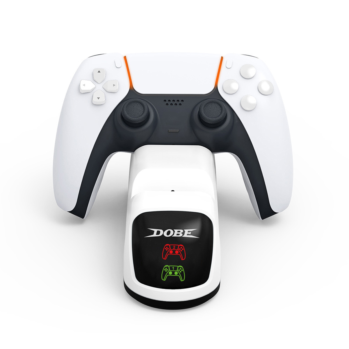 Nuevo PS5 mango locomotora cabeza cargador dual P5 anfitrión inalámbrico juego mango cargador base cargador dual