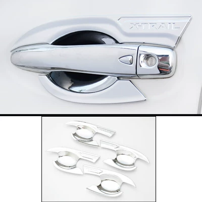 Other Automotive Exterior Supplies: Door Bowl Sticker New - electroplating-silver-door-bowl-4-pieces-primary-color