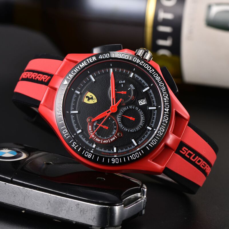 2025 New Quartz Leather Strap Farah Watch 3-Hand Chronograph Casual Business Men's Stylish Watch 2025 New Quartz Leather Strap Farah Watch 3-Hand Chronograph Casual Business Men's Stylish Watch