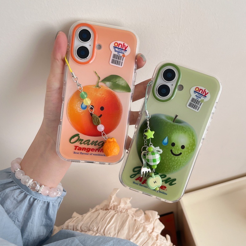 Fruta fresca y divertida de verano para Apple 15ProMax funda para teléfono móvil 16Pro lindo 14/13 nuevo 16PM