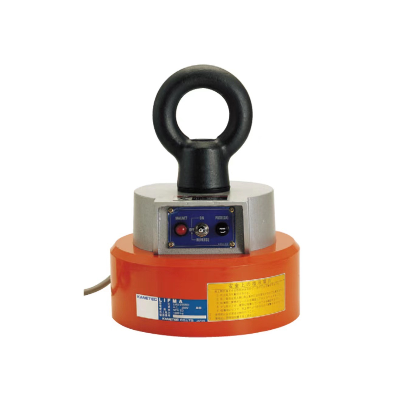 KANETEC强力带内置整流器小型电磁吊重磁盘LMU-10SRD/LMU-15SRD