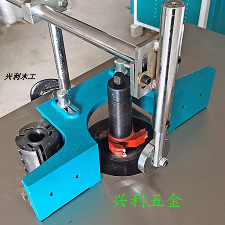 立铣靠山木工立铣配件靠板挡板送料机立铣轴承台面压盖压料轴