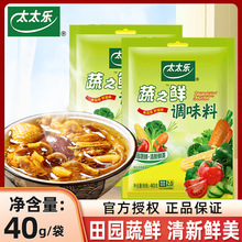 太太乐蔬之鲜40g 鸡精味精素食调味料调味品 炒蔬菜煲汤 调味厨房