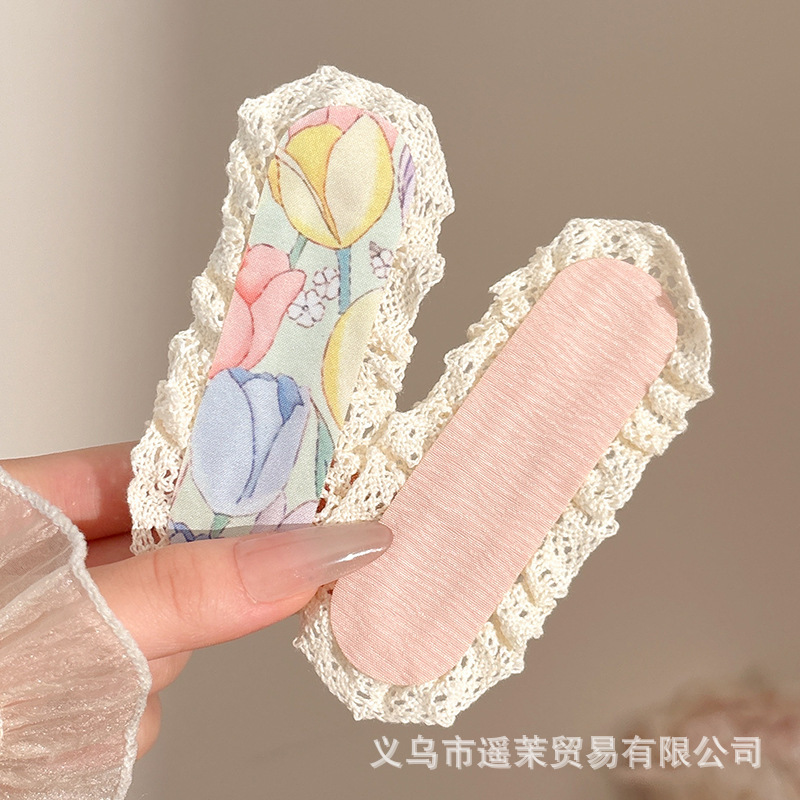 儿童甜美花边刘海贴前额碎发整理神器女童可爱魔法贴小女孩魔术贴|undefined