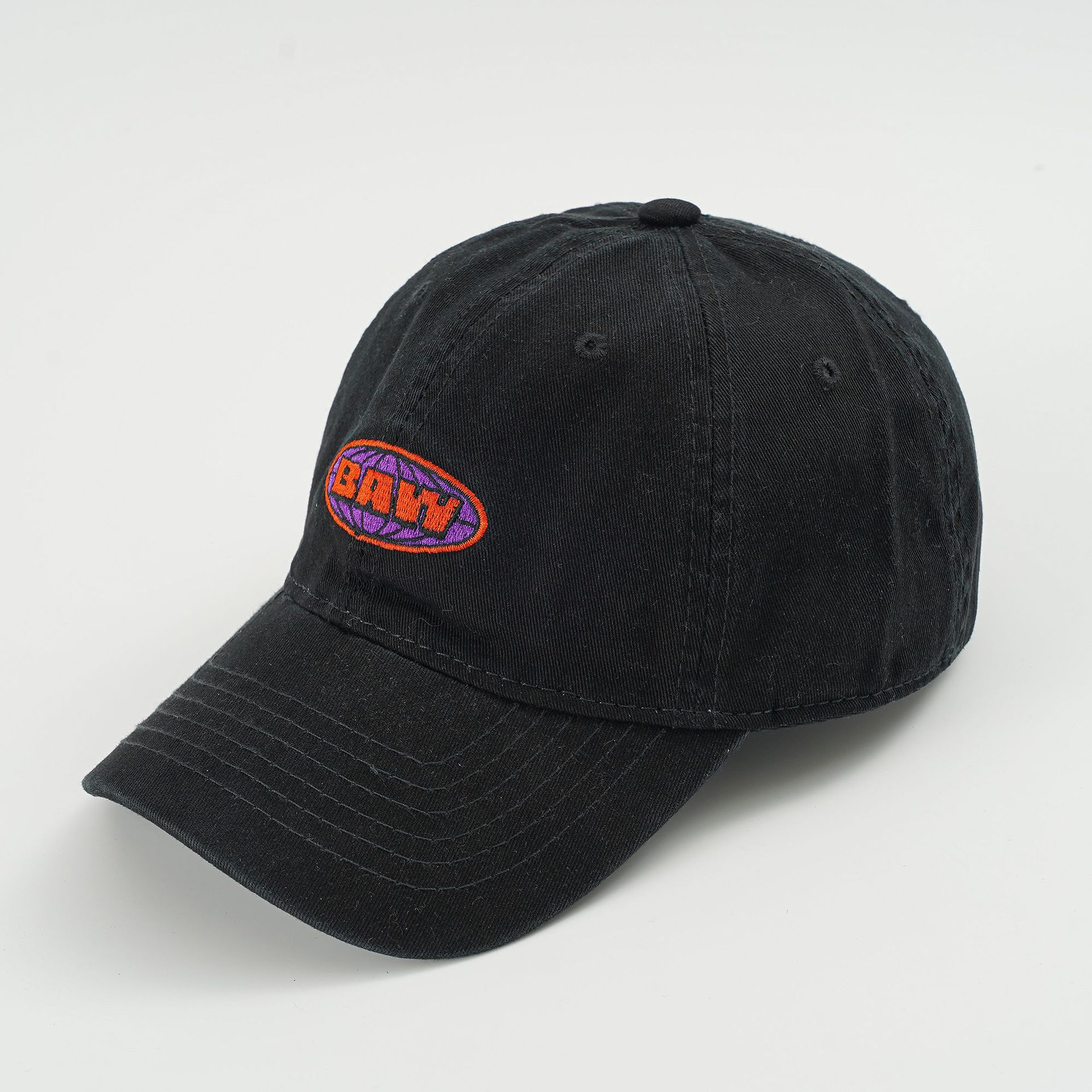 Nueva letra bordada algodón Sudor-absorbente casquillo enarbolado a principios de otoño gorra de béisbol