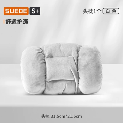 Waist support — Headrest Autumn and Winter Style - lamb-plush-white-headrest