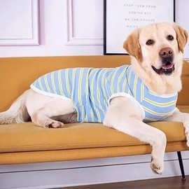 大型犬大狗狗衣服薄款拉布拉多金毛衣服凉快狗狗夏季透气衣服可爱