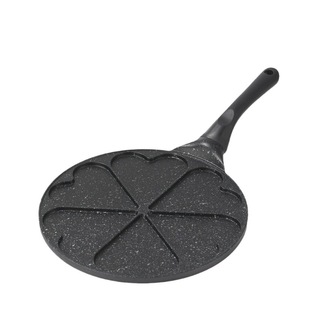 New love six-hole creative breakfast pot home barbecue omelet mold non-stick pan spot wholesale