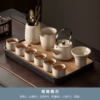 Mihuang Ru kiln "Yuhuang Tit Liang Pot" Six Cup 10 sets+tea ceremony+large rectangular black amine plate