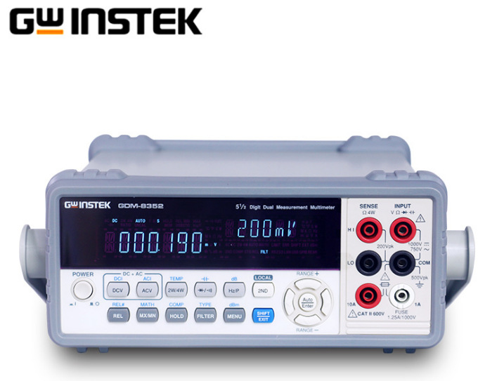 源头厂货台湾固纬新品GDM-8352五位半高精度万用表 台式万用表