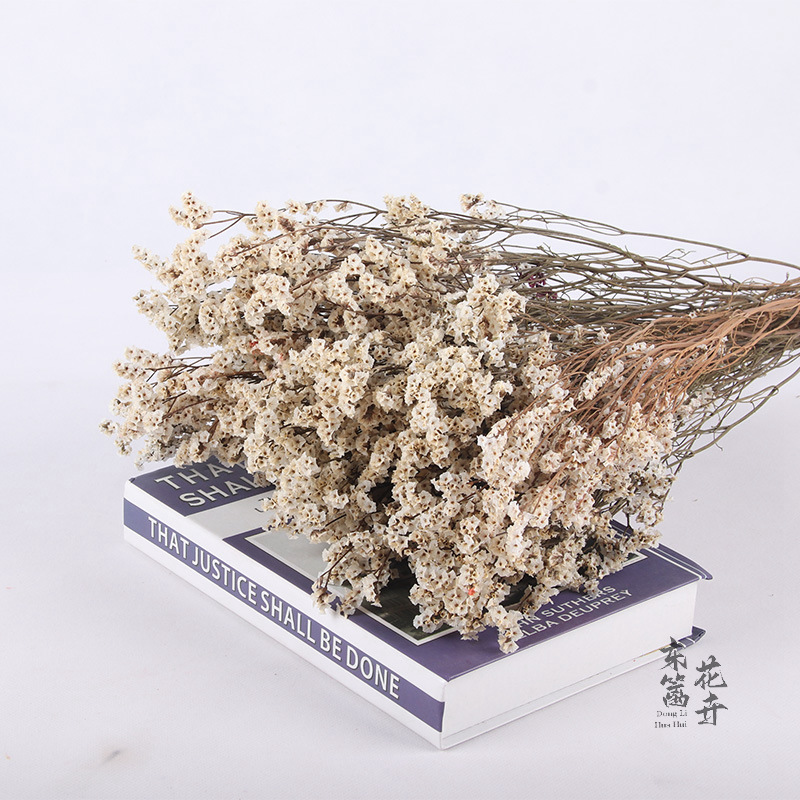 Yunnan fábrica mayorista de flores inmortales de cristal hierba flor seca pesa material DIY ramo de flores hechas a mano decoración del hogar