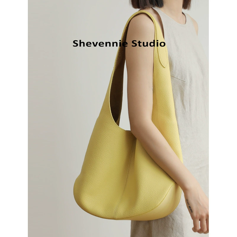 Трансграничная кожаная сумка для ведра простая ленивая сумка большой емкости