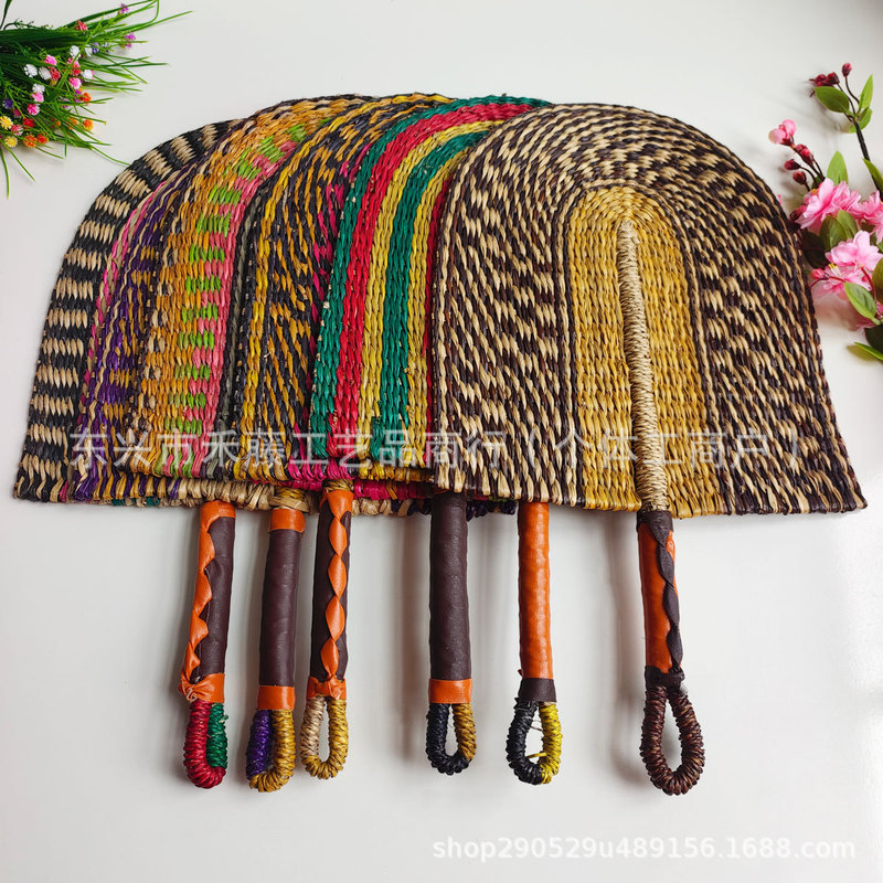 Vietnamese Seagrass Fan, Hand-Woven Shovel-Shaped Fan, African Palm Fan, Wall Decoration, Daily Use, Portable Summer Hand Fan Vietnamese Seagrass Fan, Hand-Woven Shovel-Shaped Fan, African Palm Fan, Wall Decoration, Daily Use, Portable Summer Hand Fan