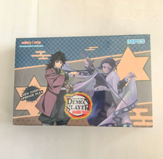 English version of Demon Slayer 36 packs 1 box D type